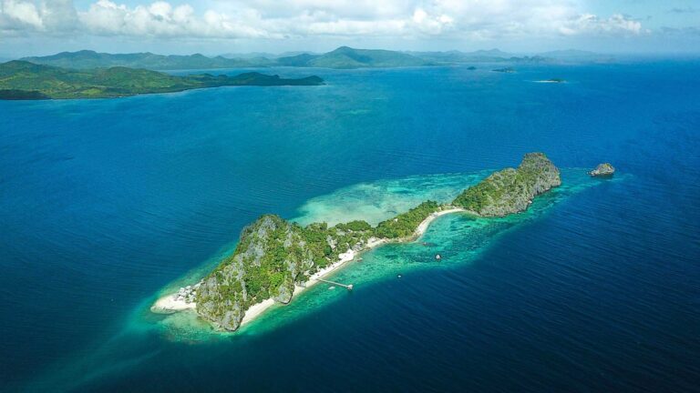 Floral Island Aerial View