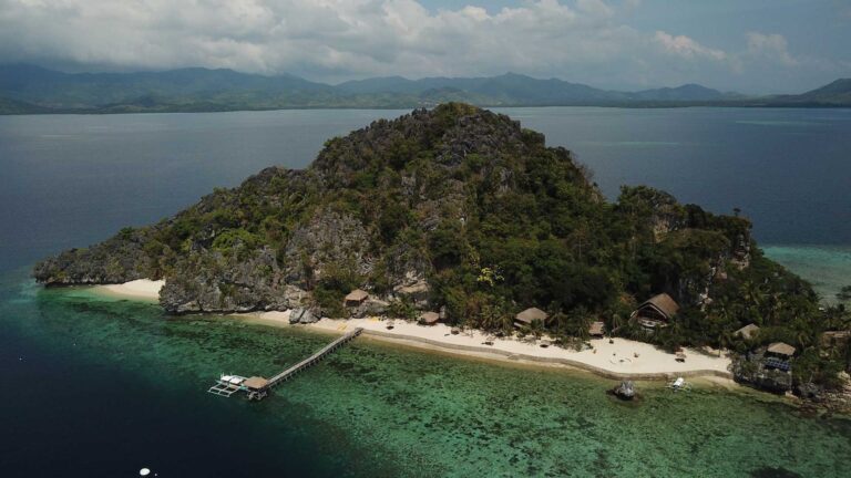 Floral Island Aerial View