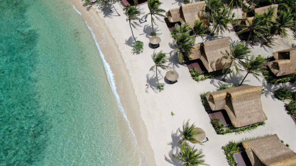 Beachfront and Aerial View